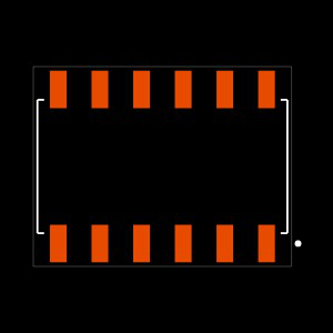 SSM-106-S-DH-012 Footprint