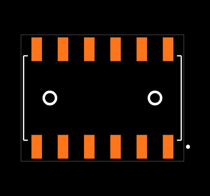 SSM-106-S-DH-LC-TR Footprint
