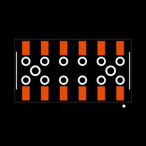 SSM-106-S-DV-BE-LC-P Footprint
