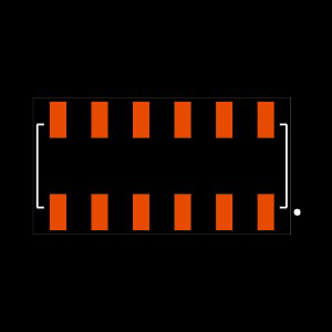 SSM-106-SM-DV Footprint