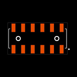 SSM-106-STL-DV-A Footprint
