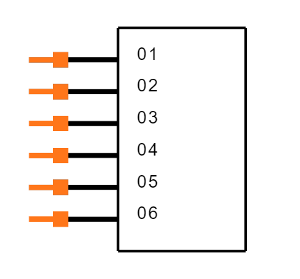 SSM-106-T-SH-LC Symbol