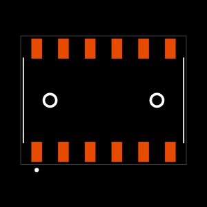 SSM-106-T-SH-LC-TR Footprint