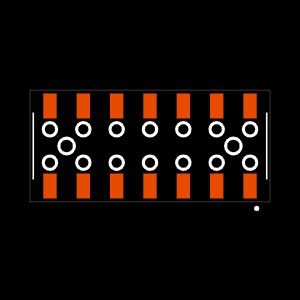 SSM-107-F-DV-BE-LC Footprint