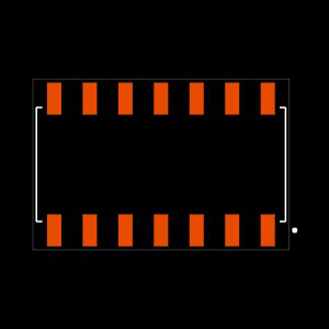 SSM-107-L-DH-001 Footprint