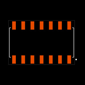 SSM-107-L-DH-TR Footprint