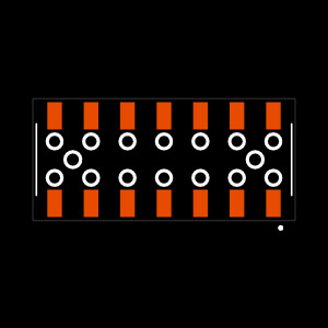 SSM-107-L-DV-BE-A Footprint