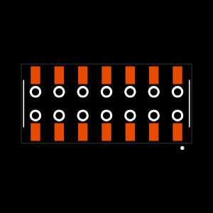 SSM-107-L-DV-BE-P Footprint