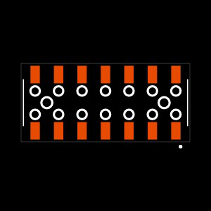 SSM-107-S-DV-BE-LC Footprint