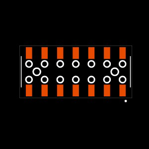 SSM-107-S-DV-BE-LC-P Footprint