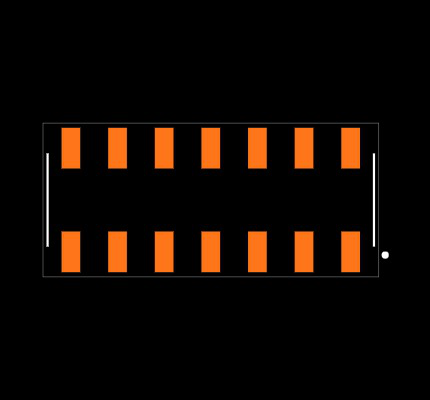 SSM-107-T-DV-P-TR Footprint