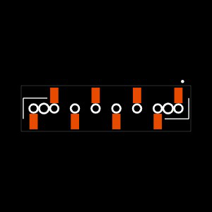SSM-108-F-SV-BE-LC-K-TR Footprint