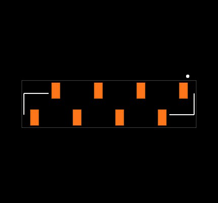 SSM-108-F-SV-P Footprint