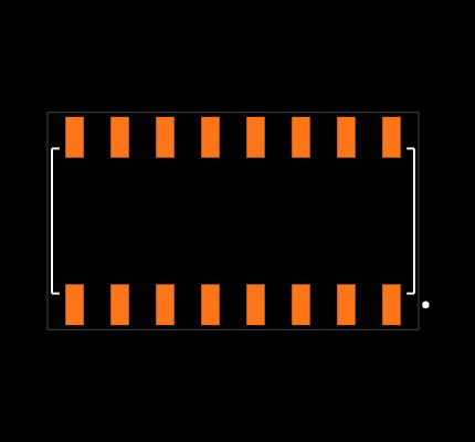 SSM-108-LM-DH Footprint
