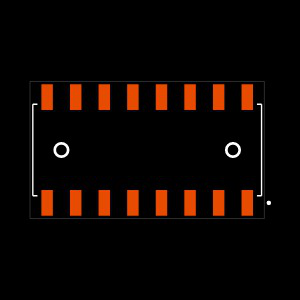 SSM-108-S-DH-LC-TR Footprint