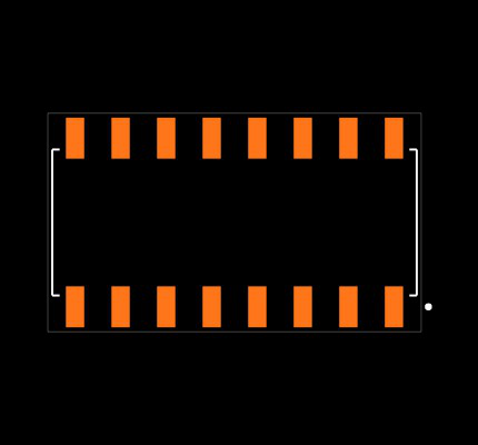 SSM-108-S-DH-TR Footprint