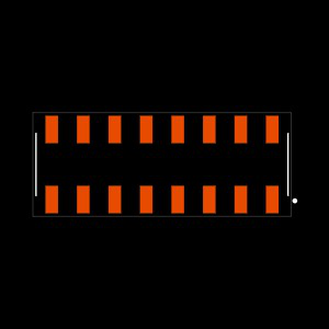 SSM-108-S-DV Footprint