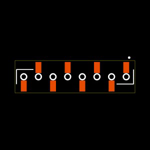 SSM-108-T-SV-BE-P Footprint