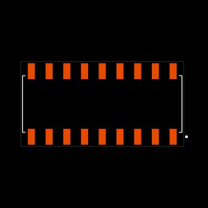 SSM-109-F-DH-TR Footprint