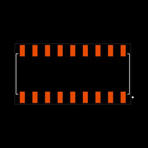 SSM-109-L-DH-TR Footprint