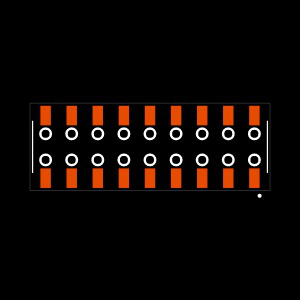 SSM-109-L-DV-BE-TR Footprint