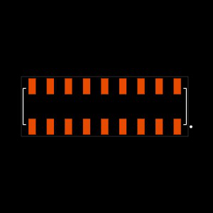 SSM-109-L-DV-M Footprint