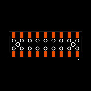 SSM-109-S-DV-BE-LC Footprint