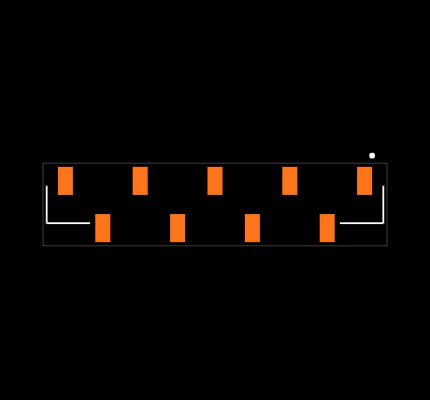 SSM-109-T-SV Footprint