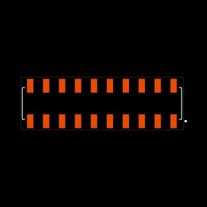 SSM-110-L-DV-020 Footprint