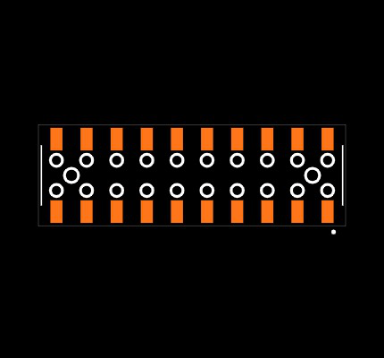 SSM-110-L-DV-BE-LC Footprint