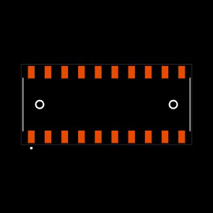 SSM-110-L-SH-LC Footprint