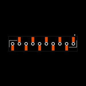 SSM-110-L-SV-BE Footprint