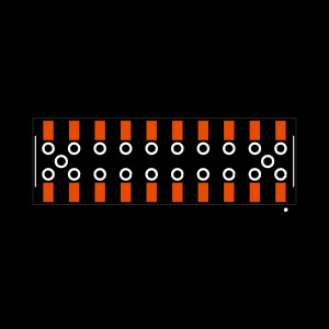 SSM-110-S-DV-BE-A Footprint