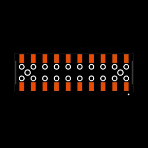 SSM-110-S-DV-BE-LC Footprint