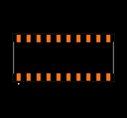 SSM-110-S-SH-TR Footprint