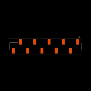 SSM-110-SM-SV-P-TR Footprint