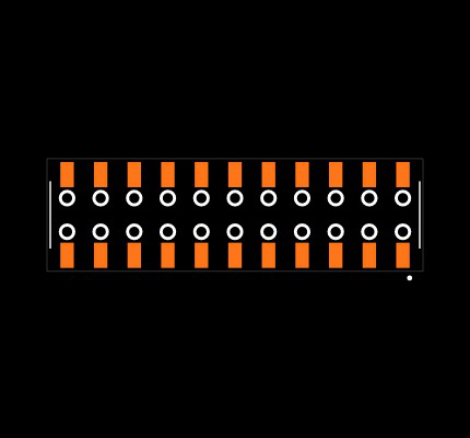 SSM-111-F-DV-BE Footprint