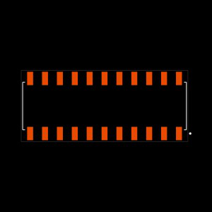 SSM-111-S-DH Footprint