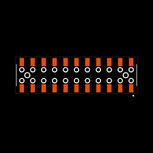 SSM-111-S-DV-BE-LC Footprint