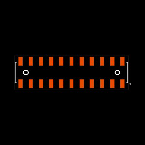 SSM-111-S-DV-LC-K Footprint