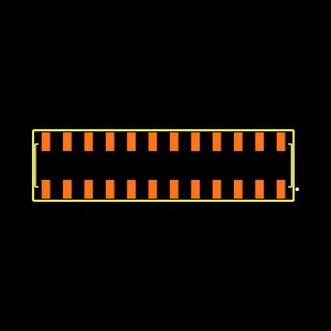 SSM-112-F-DV Footprint
