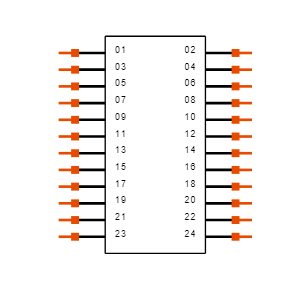 SSM-112-L-DV-BE-P-TR Symbol