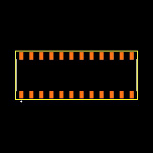 SSM-112-L-SH Footprint