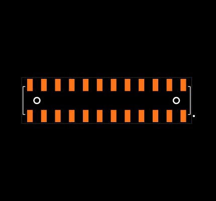 SSM-112-S-DV-A-018 Footprint