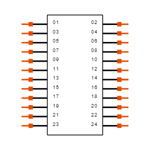 SSM-112-S-DV-LC-P-TR Symbol