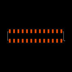 SSM-113-F-DV-P Footprint