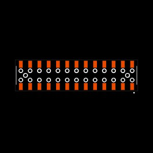 SSM-113-L-DV-BE-A Footprint