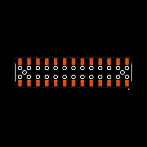 SSM-113-L-DV-BE-A-P Footprint