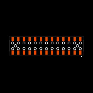 SSM-113-L-DV-BE-LC-M Footprint
