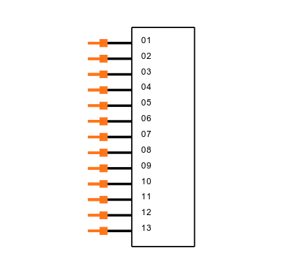 SSM-113-S-SH-TR Symbol